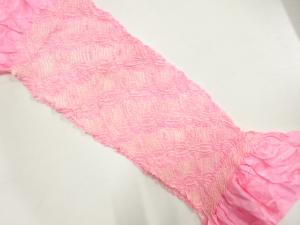 正絹　絞り　帯揚げ